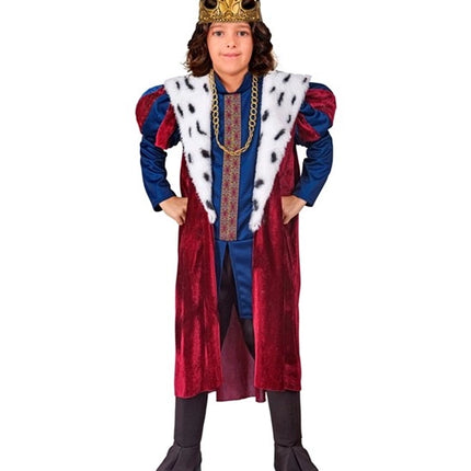 Widmann SRL Koning kostuum Niels jongens