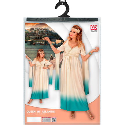 Widmann SRL Koningin van Atlantis jurkjes