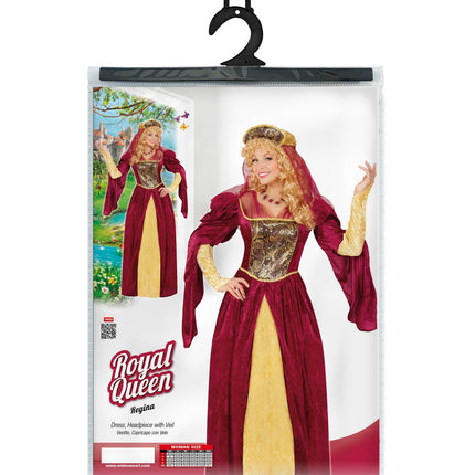 Widmann SRL Koninginnen jurk Elisabeth deluxe