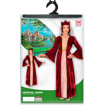 Widmann SRL Koninginnen jurk Marije kinderen