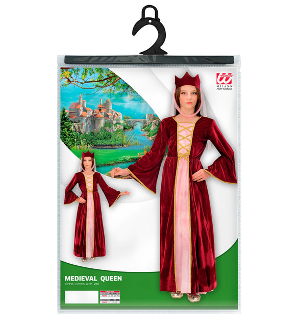 Widmann SRL Koninginnen jurk Marije kinderen