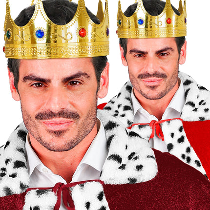 Widmann SRL Koningskroon deluxe volwassen