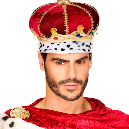 Widmann SRL Koningskroon met nep parels