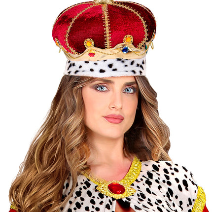 Widmann SRL Koningskroon met nep parels