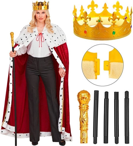 Widmann SRL Koningsmante kostuum Evi