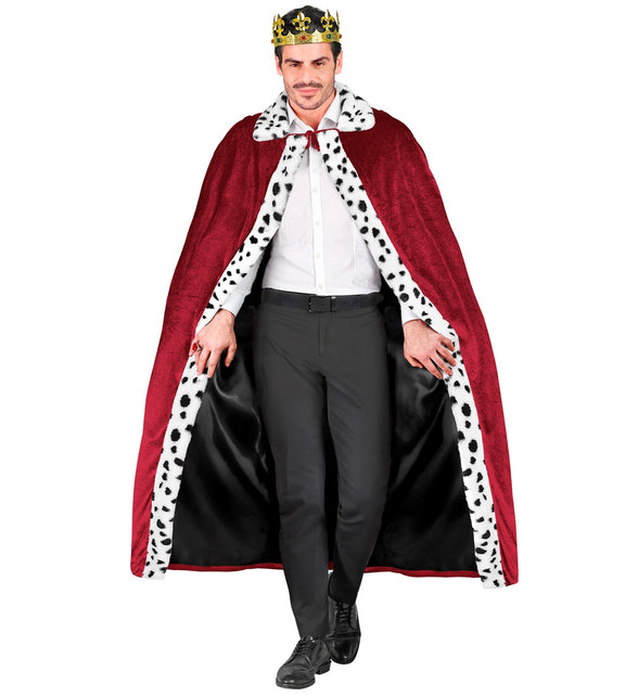 Widmann SRL Koningsmantel bordeaux rood 140cm