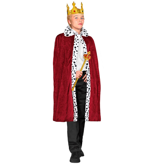 Widmann SRL Koningsmantel bordeaux rood 90cm