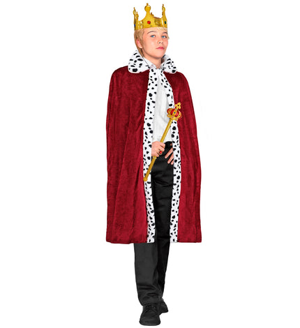Widmann SRL Koningsmantel bordeaux rood 90cm