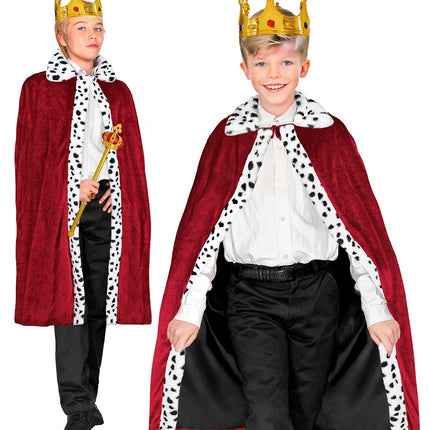 Widmann SRL Koningsmantel bordeaux rood 90cm