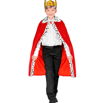 Widmann SRL Koningsmantel rood 90cm