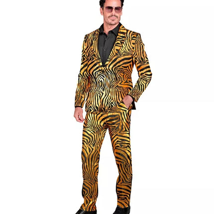 Widmann SRL Kostuum dierenprint goud