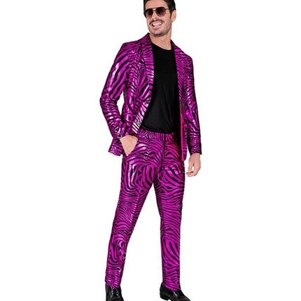 Widmann SRL Kostuum dierenprint roze