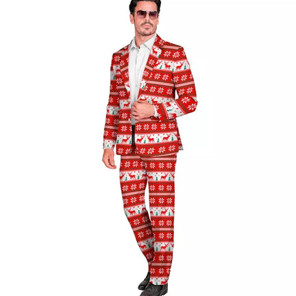 Widmann SRL Kostuum kerst rood wit Santa