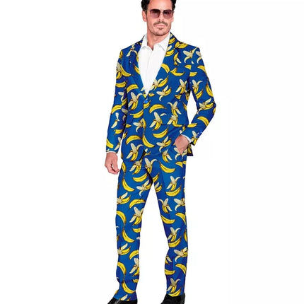 Widmann SRL Kostuum neon banaan suit