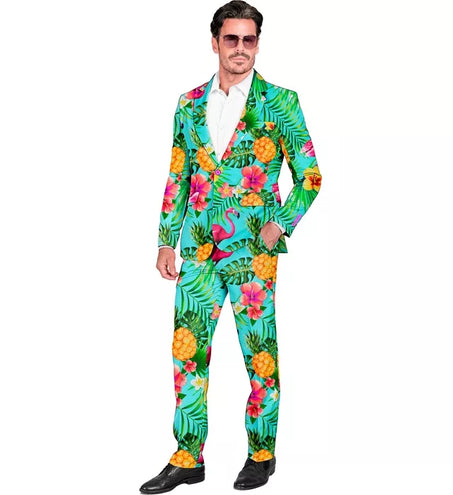 Widmann SRL Kostuum neon flamingo suit