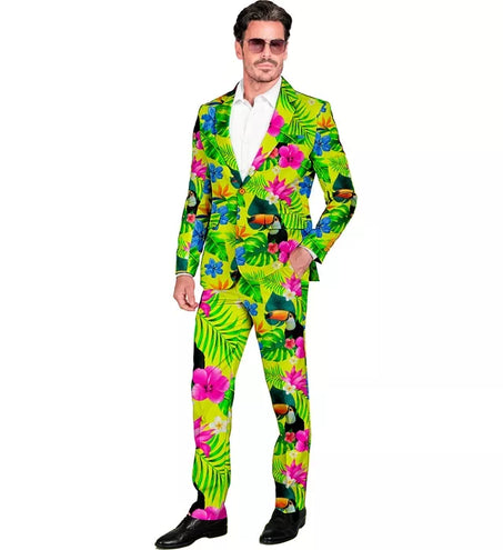 Widmann SRL Kostuum neon tropicana suit