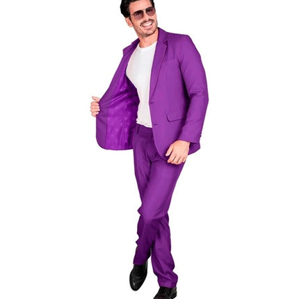 Widmann SRL Kostuum paars suit