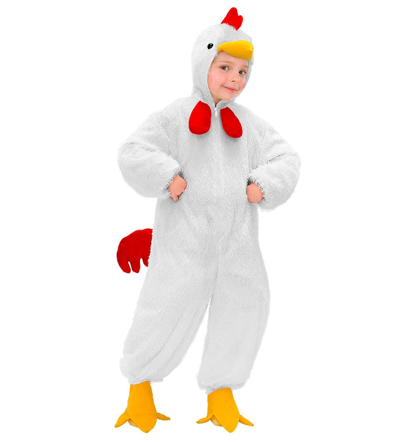 Widmann SRL Kostuum witte kip Hennie