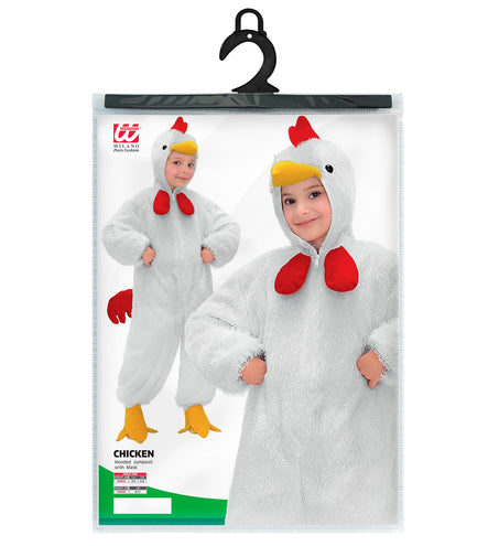 Widmann SRL Kostuum witte kip Hennie