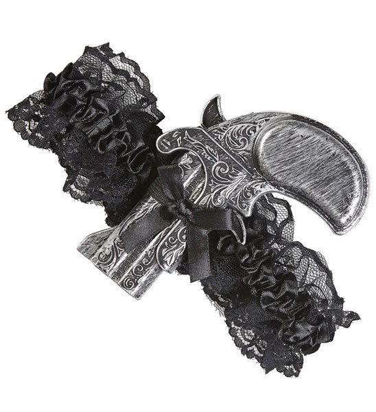 Widmann SRL Kouseband gangster met pistool