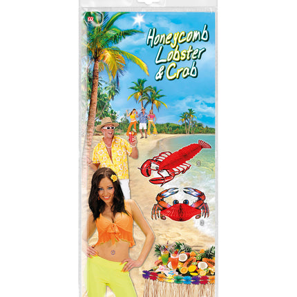 Widmann SRL Kreeft en krab decoratie voor party