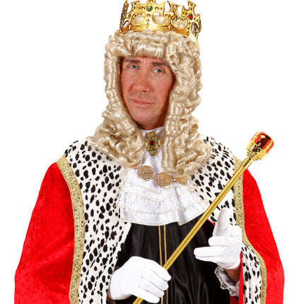 Widmann SRL Kroon koning met gemstenen