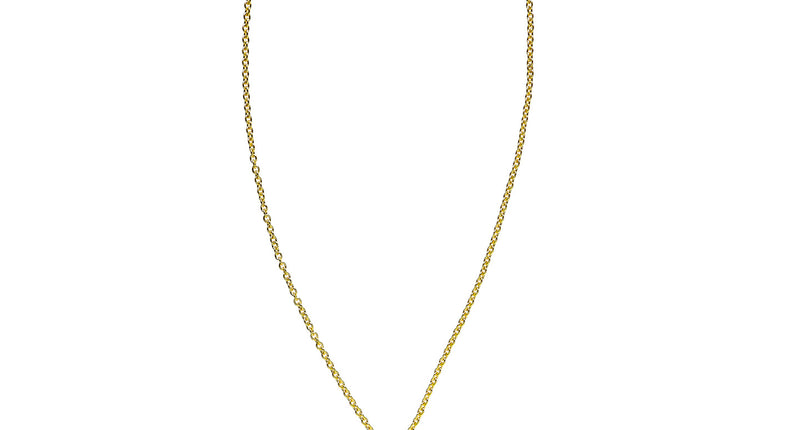 Widmann SRL Kruis met edelsteen aan ketting