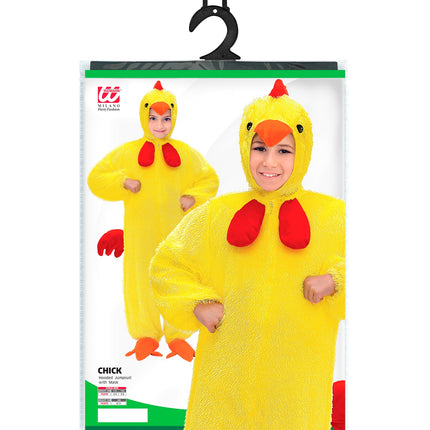 Widmann SRL Kuiken pak geel kuiken kind