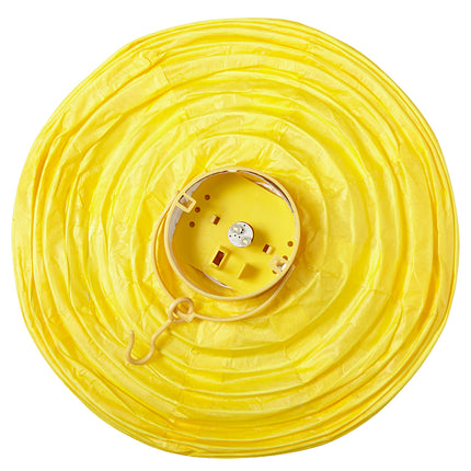 Widmann SRL Lampion Met Licht 30Cm Geel