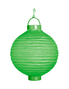 Widmann SRL Lampion Met Licht 30Cm Groen