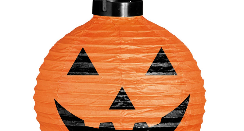 Widmann SRL Lantaarn pompoen led licht incl. batterij 20 cm