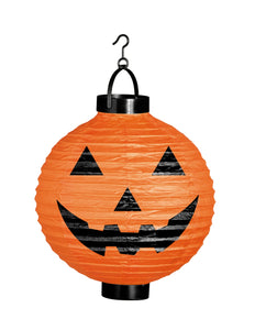 Widmann SRL Lantaarn pompoen led licht incl. batterij 20 cm