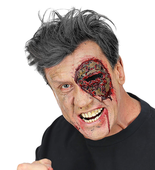 Widmann SRL Latex zombie oog wond