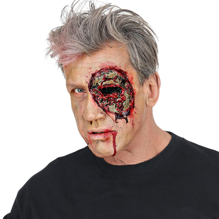 Widmann SRL Latex zombie oog wond