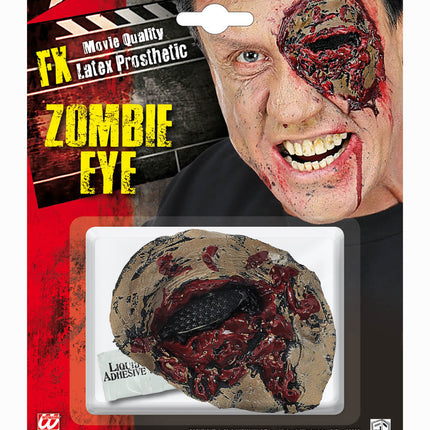 Widmann SRL Latex zombie oog wond