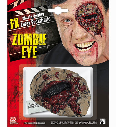 Widmann SRL Latex zombie oog wond