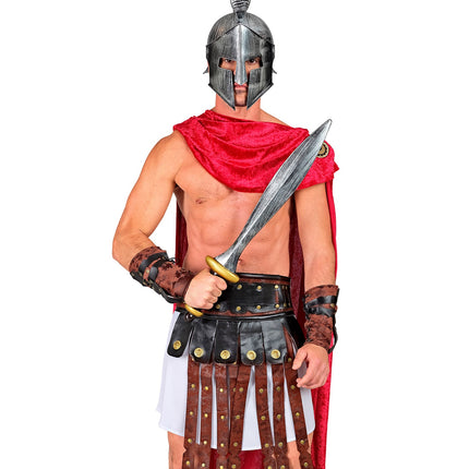 Widmann SRL Lederlook riem gladiator romeins
