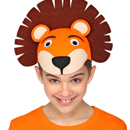 Widmann SRL Leeuw hoed kinderen