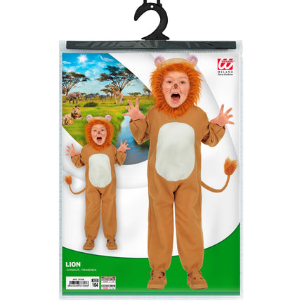 Widmann SRL Leeuw kostuum Leo kind