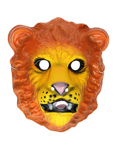 Widmann SRL Leeuwen masker plastic kind