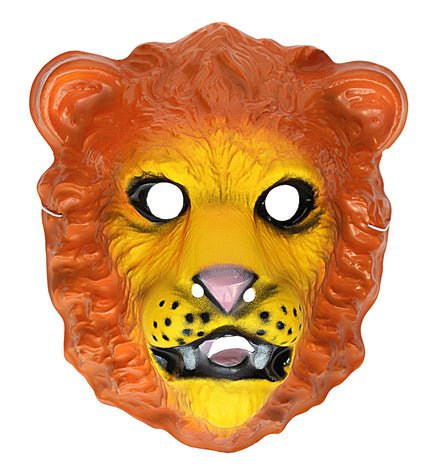 Widmann SRL Leeuwen masker plastic kind