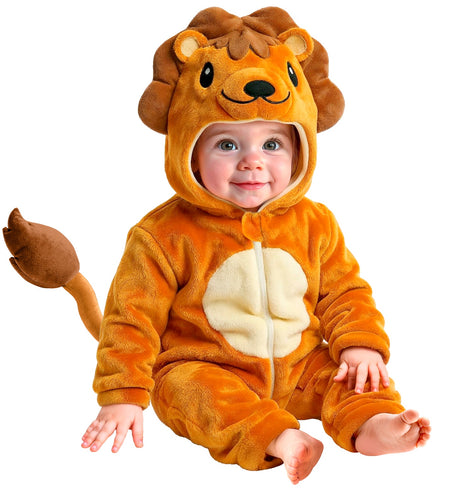 Widmann SRL Leeuwenpak pluche fluweel Leo