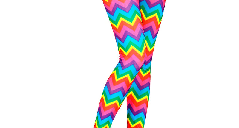 Widmann SRL Legging regenboog kleuren