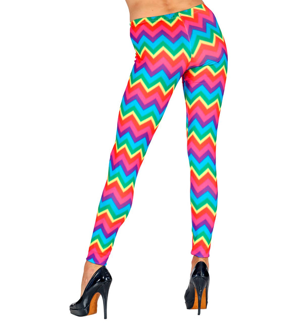 Widmann SRL Legging regenboog kleuren