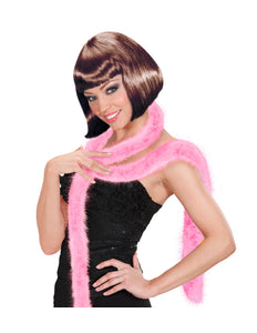 Widmann SRL Licht roze  dunne boa