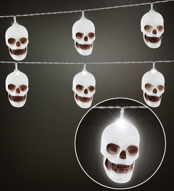 Widmann SRL Lichtketting deco met schedels