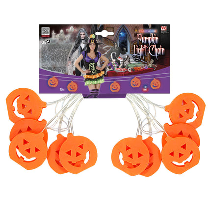 Widmann SRL Lichtketting pompoenen deco