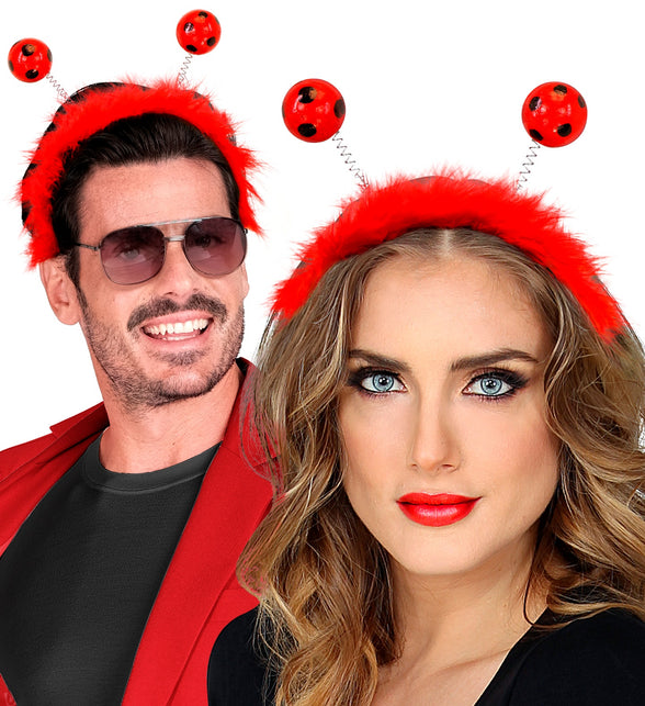 Widmann SRL Lieveheersbeestje boppers diadeem