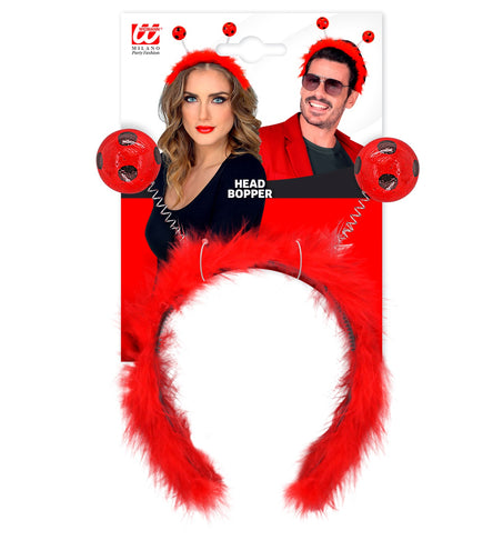 Widmann SRL Lieveheersbeestje boppers diadeem