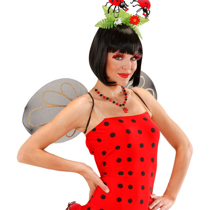 Widmann SRL Lieveheersbeestje haarband tiara